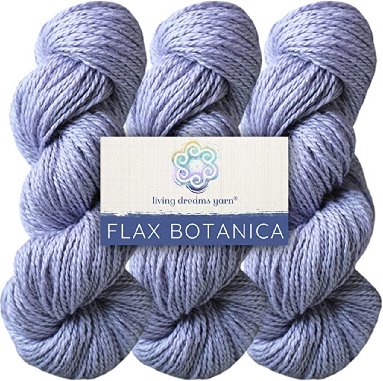 Living Dreams Flax Botanica DK Yarn. Elegant Merino Linen Silk. Cruelty Free & Responsibly Sourced. Pacific Northwest Handmade